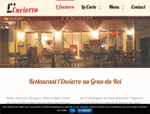 Tablet Screenshot of lencierro.com